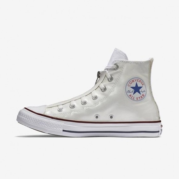 Converse White Lucite Cover High Top Sneaker - Picture 2 of 5